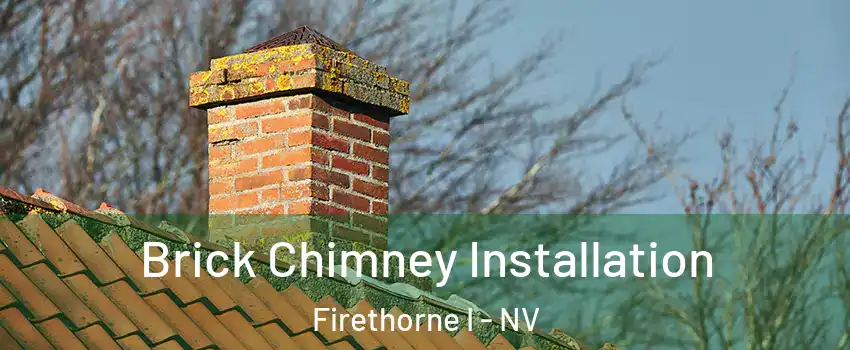 Brick Chimney Installation Firethorne I - NV