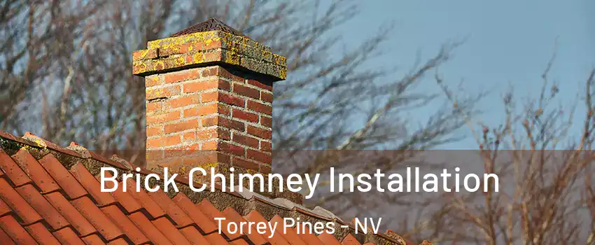 Brick Chimney Installation Torrey Pines - NV