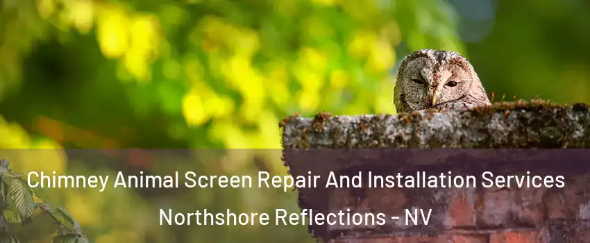 Chimney Animal Screen Repair And Installation Services Northshore Reflections - NV
