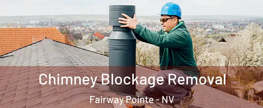 Chimney Blockage Removal Fairway Pointe - NV