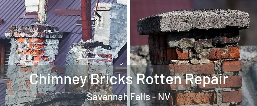 Chimney Bricks Rotten Repair Savannah Falls - NV
