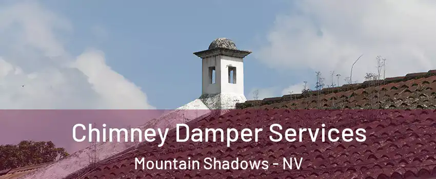 Chimney Damper Services Mountain Shadows - NV
