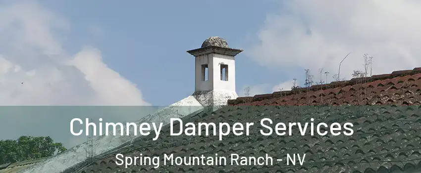 Chimney Damper Services Spring Mountain Ranch - NV