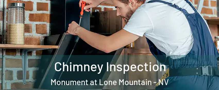 Chimney Inspection Monument at Lone Mountain - NV