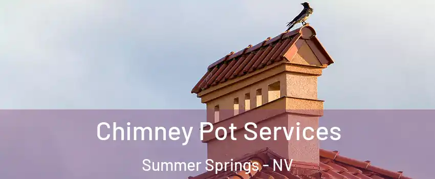 Chimney Pot Services Summer Springs - NV