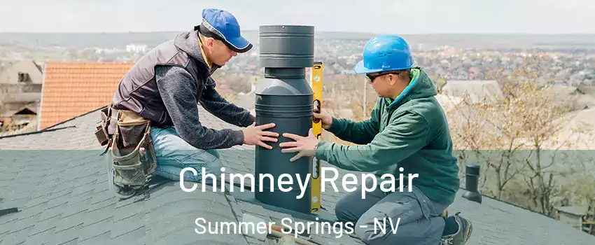 Chimney Repair Summer Springs - NV