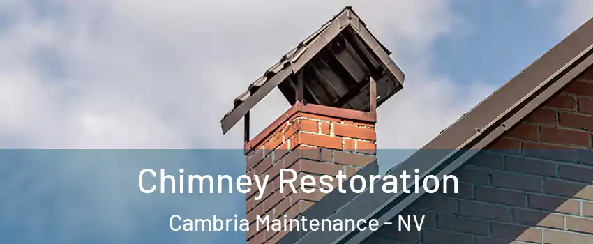 Chimney Restoration Cambria Maintenance - NV