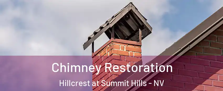 Chimney Restoration Hillcrest at Summit Hills - NV