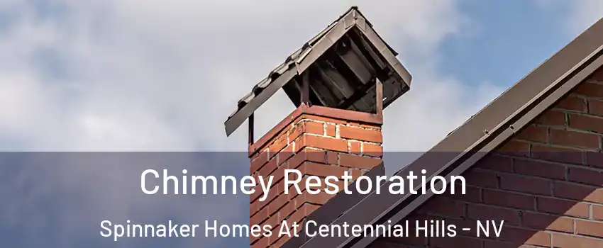 Chimney Restoration Spinnaker Homes At Centennial Hills - NV