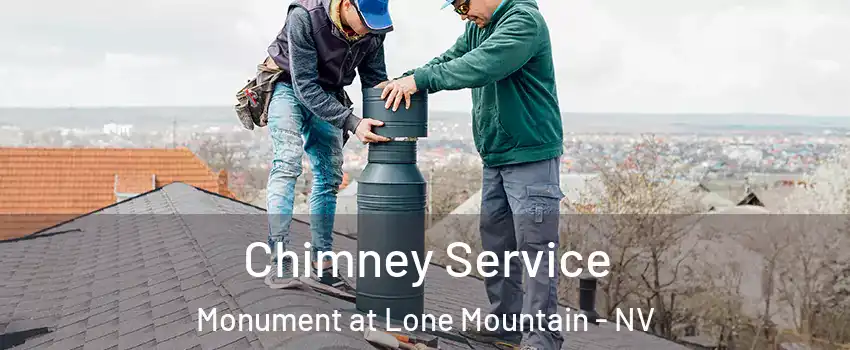 Chimney Service Monument at Lone Mountain - NV