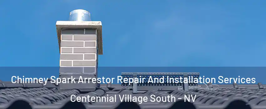 Chimney Spark Arrestor Repair And Installation Services Centennial Village South - NV