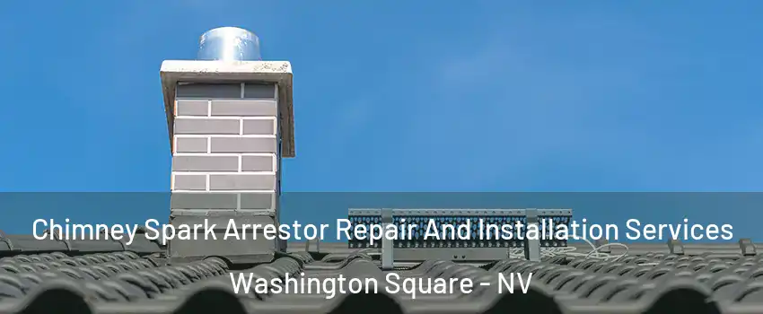 Chimney Spark Arrestor Repair And Installation Services Washington Square - NV