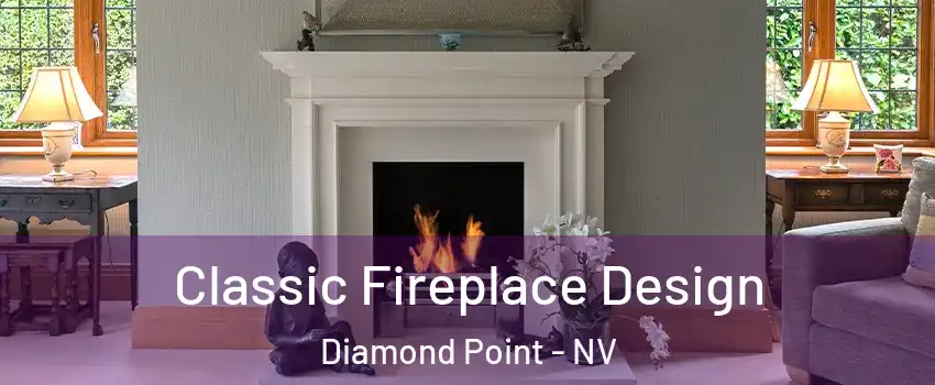Classic Fireplace Design Diamond Point - NV