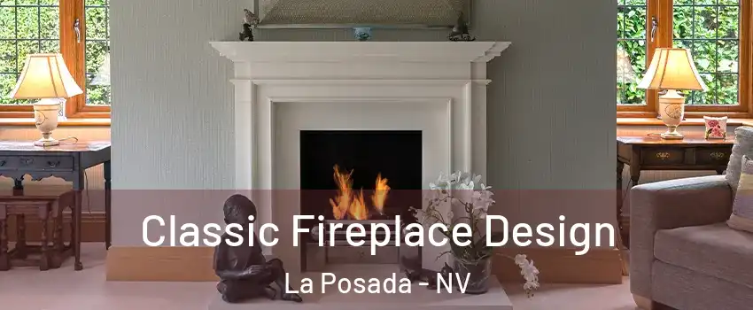 Classic Fireplace Design La Posada - NV