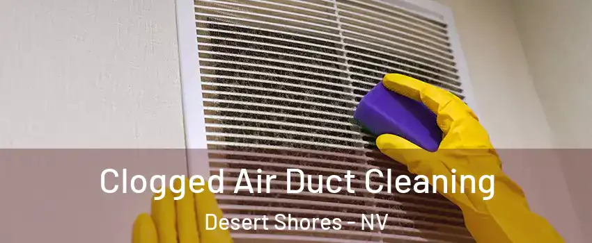 Clogged Air Duct Cleaning Desert Shores - NV