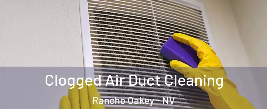 Clogged Air Duct Cleaning Rancho Oakey - NV