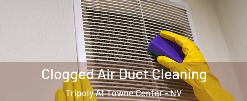 Clogged Air Duct Cleaning Tripoly At Towne Center - NV