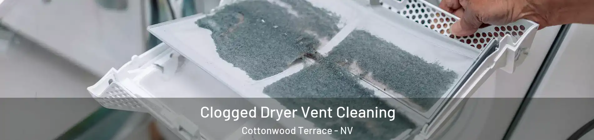 Clogged Dryer Vent Cleaning Cottonwood Terrace - NV