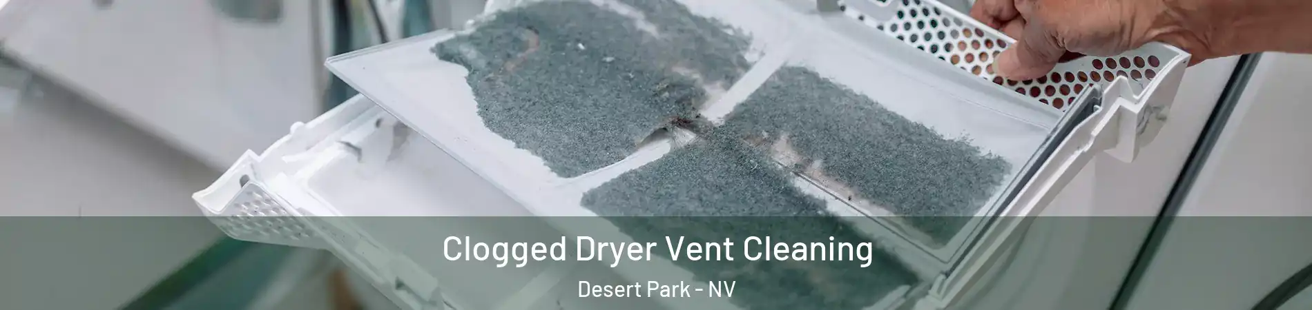 Clogged Dryer Vent Cleaning Desert Park - NV