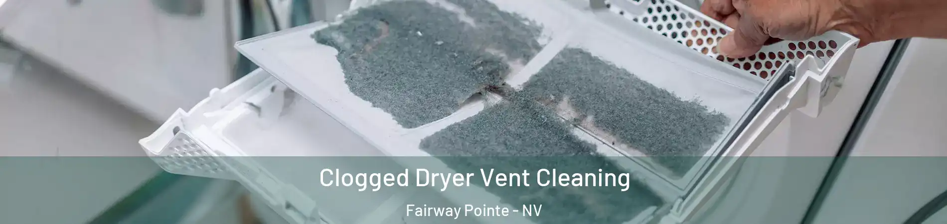 Clogged Dryer Vent Cleaning Fairway Pointe - NV