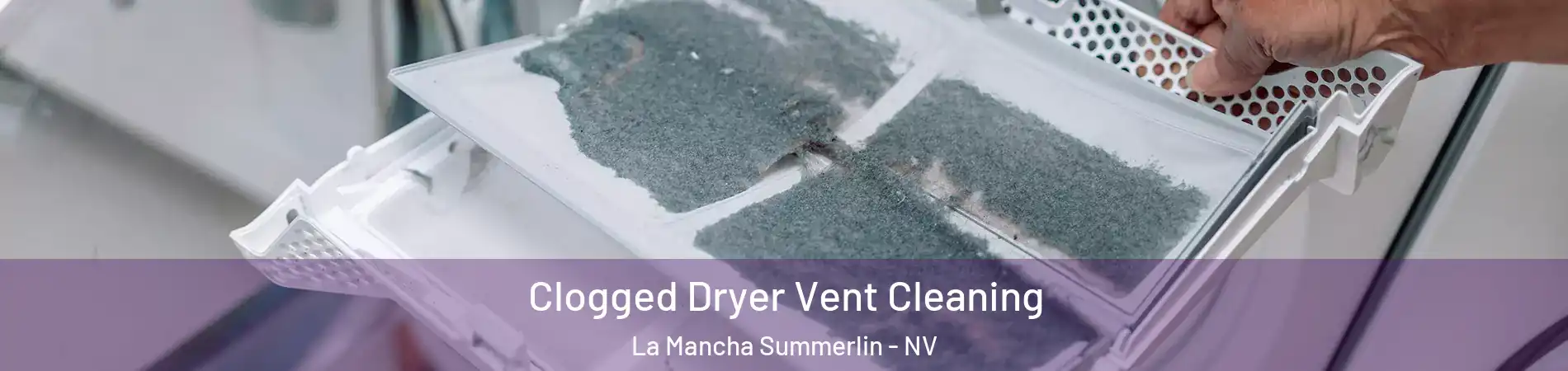Clogged Dryer Vent Cleaning La Mancha Summerlin - NV