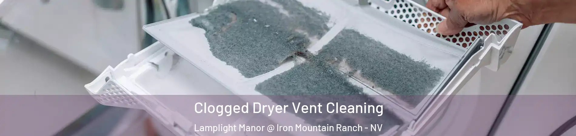 Clogged Dryer Vent Cleaning Lamplight Manor @ Iron Mountain Ranch - NV