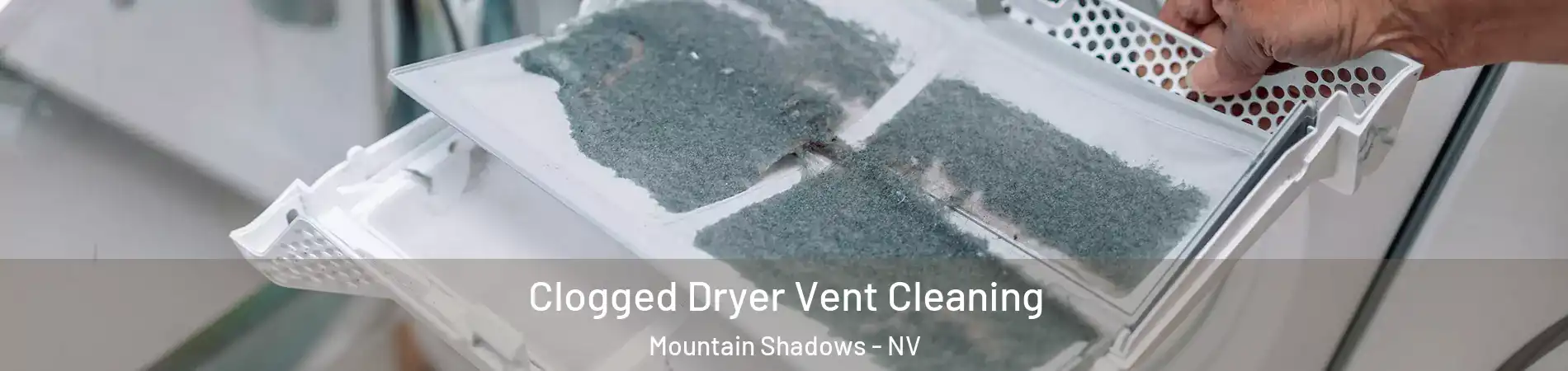 Clogged Dryer Vent Cleaning Mountain Shadows - NV
