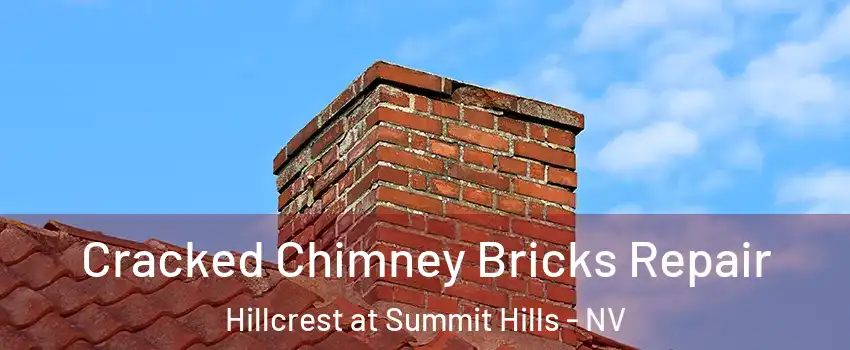 Cracked Chimney Bricks Repair Hillcrest at Summit Hills - NV