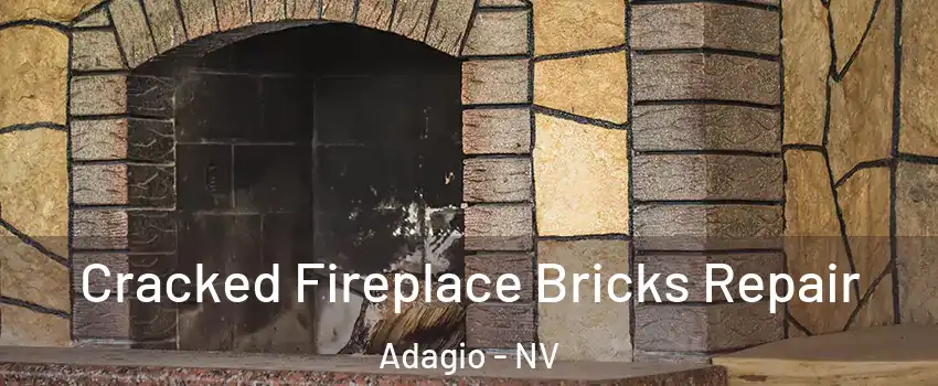 Cracked Fireplace Bricks Repair Adagio - NV