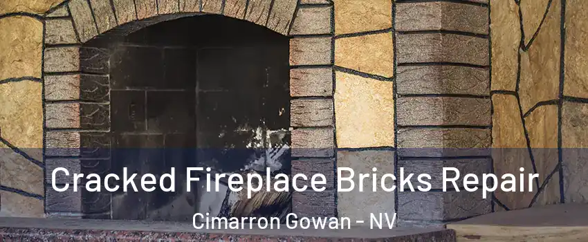 Cracked Fireplace Bricks Repair Cimarron Gowan - NV