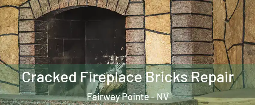 Cracked Fireplace Bricks Repair Fairway Pointe - NV