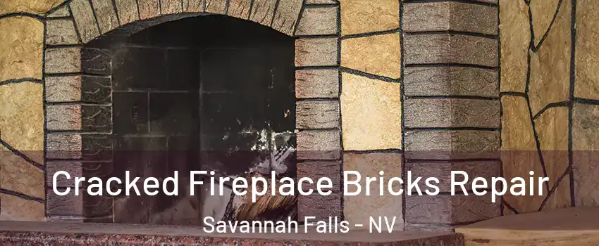 Cracked Fireplace Bricks Repair Savannah Falls - NV