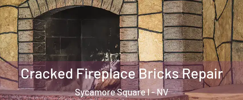 Cracked Fireplace Bricks Repair Sycamore Square I - NV