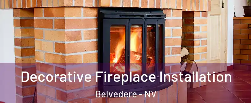 Decorative Fireplace Installation Belvedere - NV