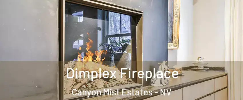 Dimplex Fireplace Canyon Mist Estates - NV