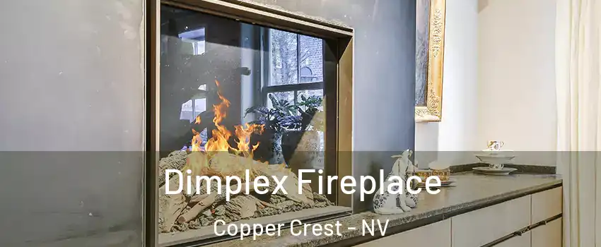 Dimplex Fireplace Copper Crest - NV
