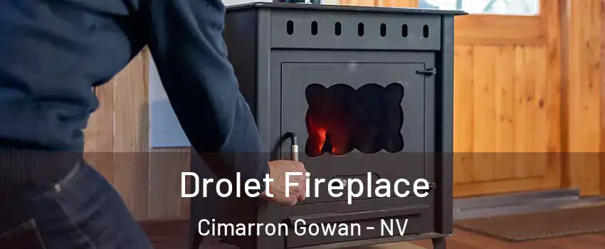 Drolet Fireplace Cimarron Gowan - NV