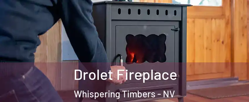 Drolet Fireplace Whispering Timbers - NV