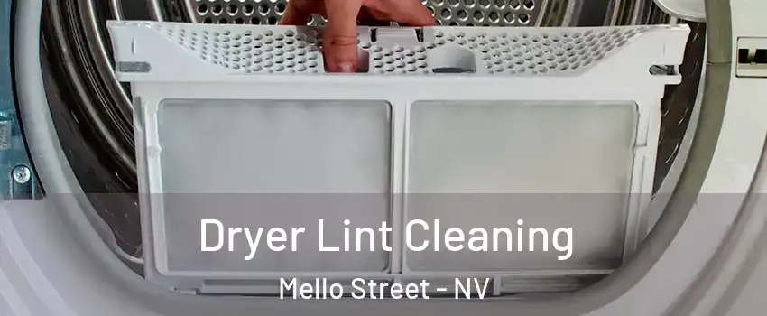 Dryer Lint Cleaning Mello Street - NV