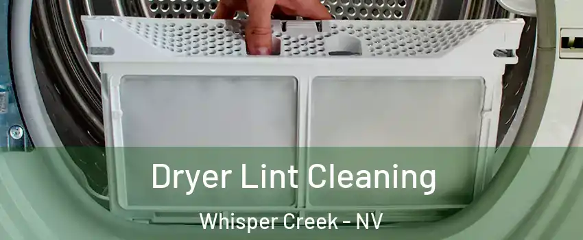 Dryer Lint Cleaning Whisper Creek - NV