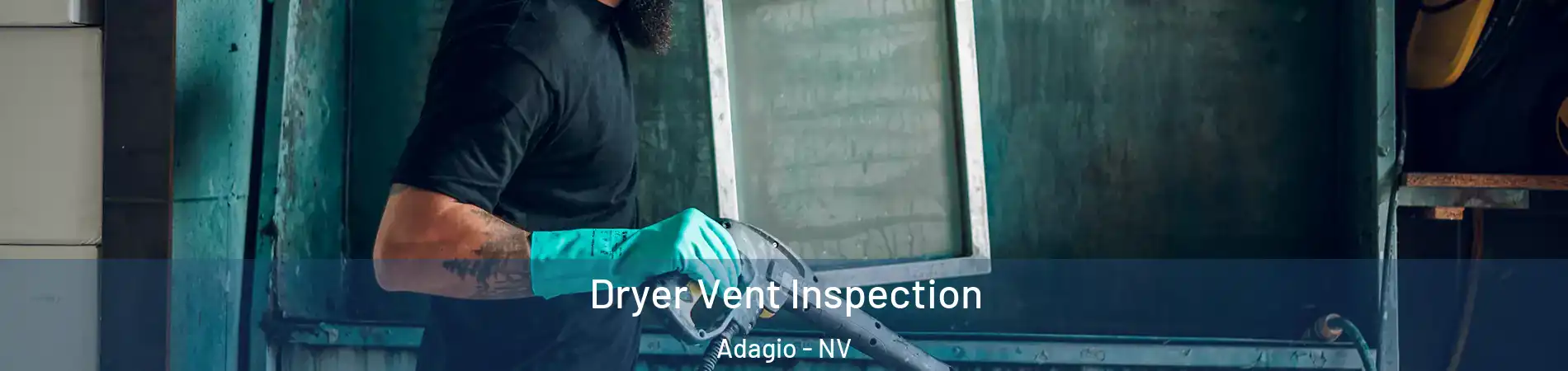 Dryer Vent Inspection Adagio - NV