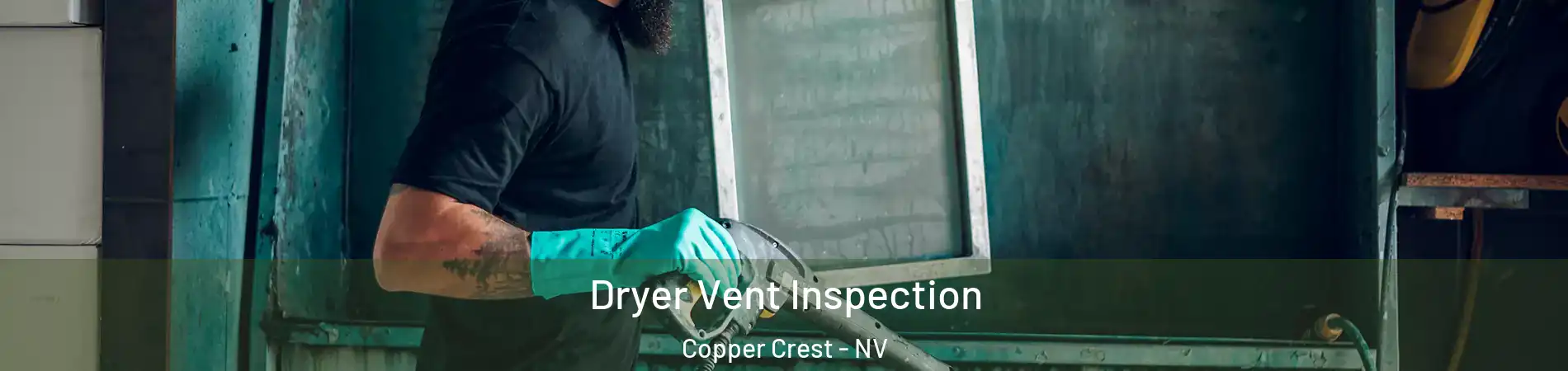 Dryer Vent Inspection Copper Crest - NV