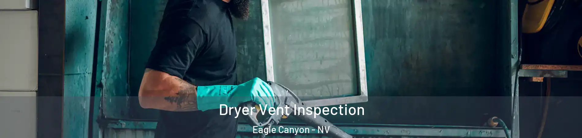 Dryer Vent Inspection Eagle Canyon - NV
