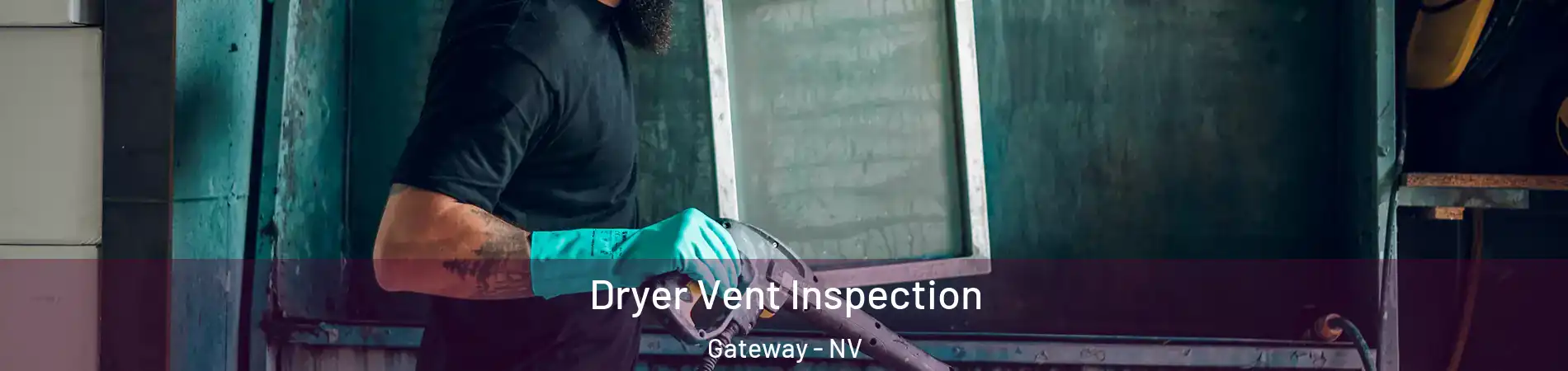 Dryer Vent Inspection Gateway - NV
