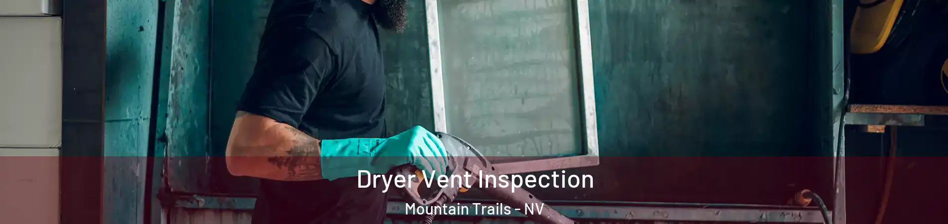 Dryer Vent Inspection Mountain Trails - NV