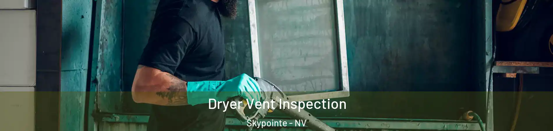 Dryer Vent Inspection Skypointe - NV