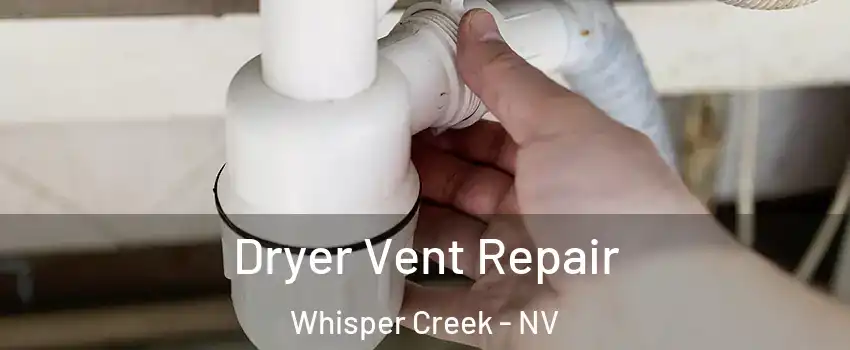 Dryer Vent Repair Whisper Creek - NV