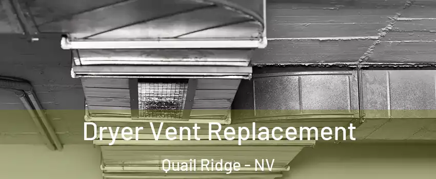 Dryer Vent Replacement Quail Ridge - NV