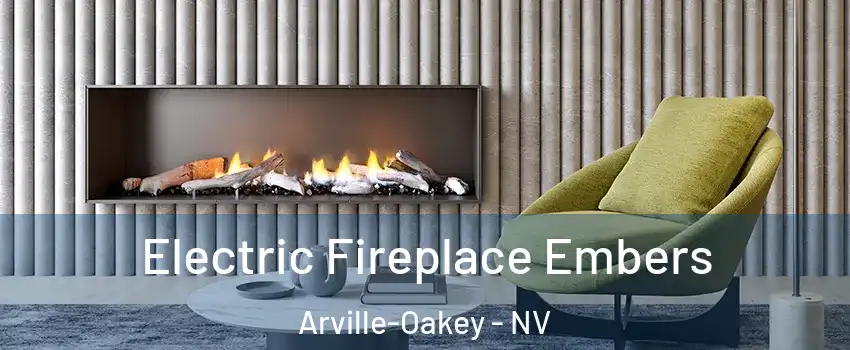 Electric Fireplace Embers Arville-Oakey - NV