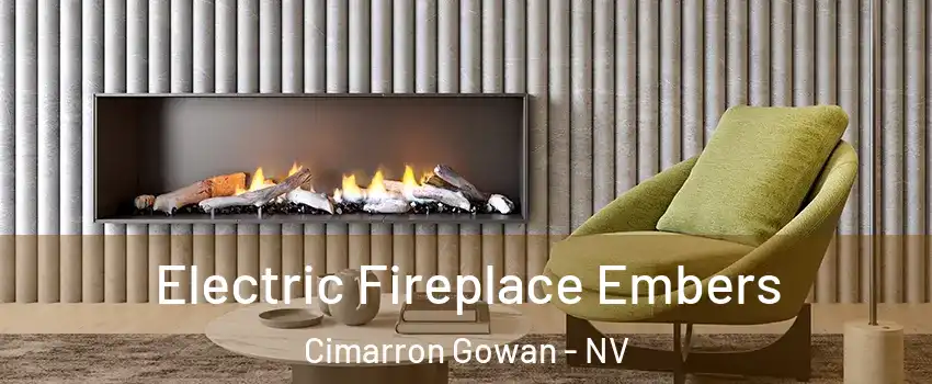 Electric Fireplace Embers Cimarron Gowan - NV